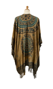 Mandala Fringe Kimono