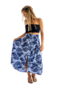 Palm Leaf Rosemary Skirt